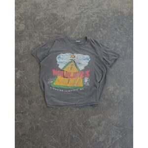 Vintage 80s The Wailers One Love Jamaica USA Faded Bob Marley Black Rap Tee